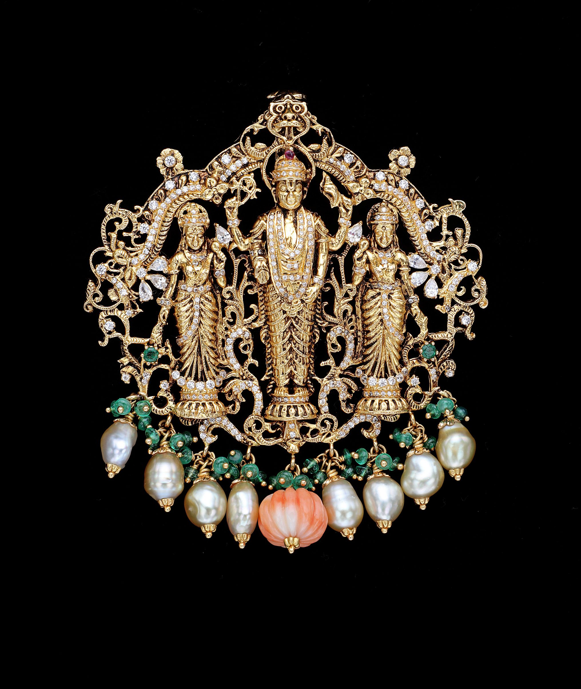 Antique Pachi Cz Locket